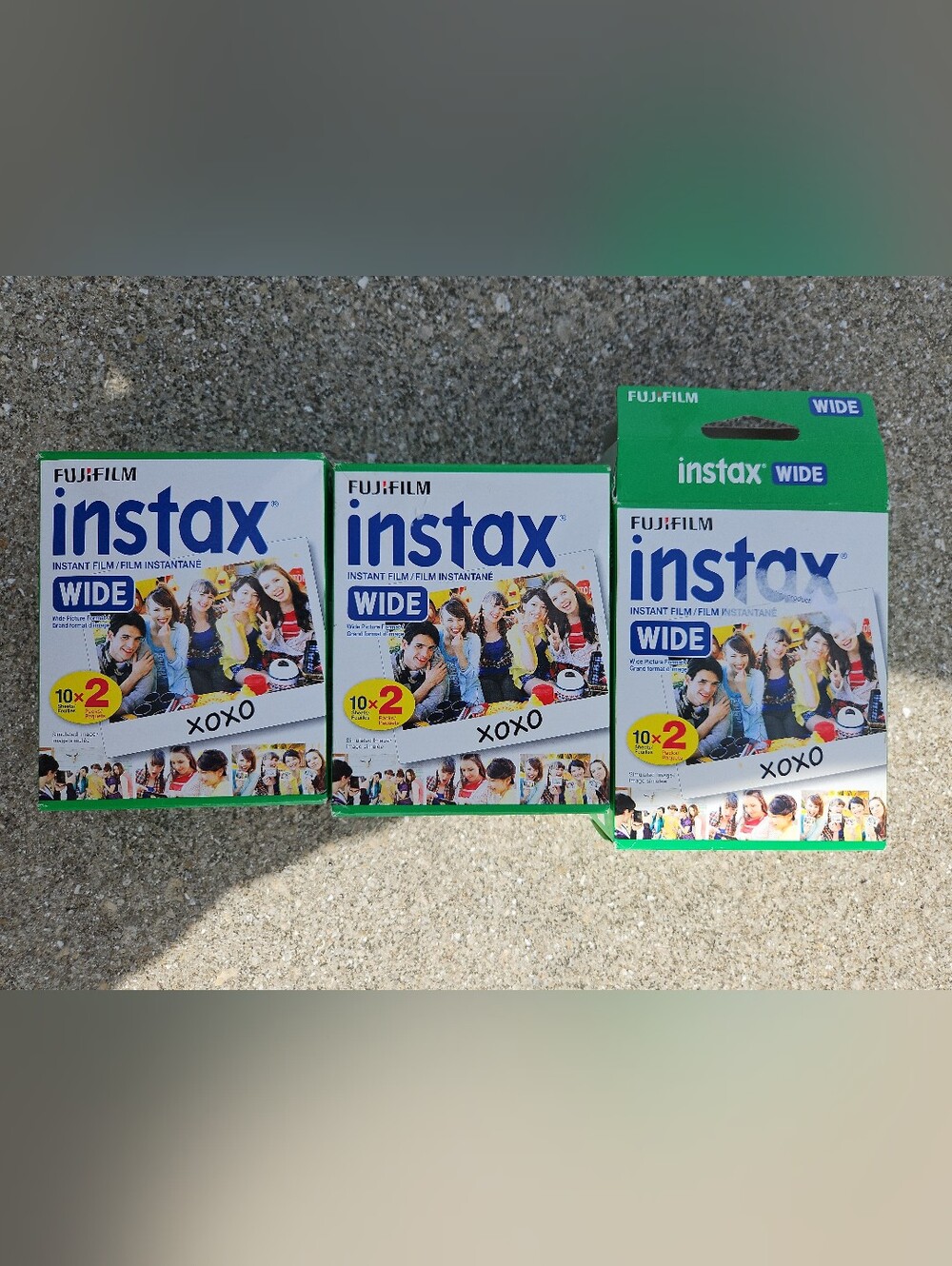 Fujifilm Instax Wide Instant Film Twin Pack X 3